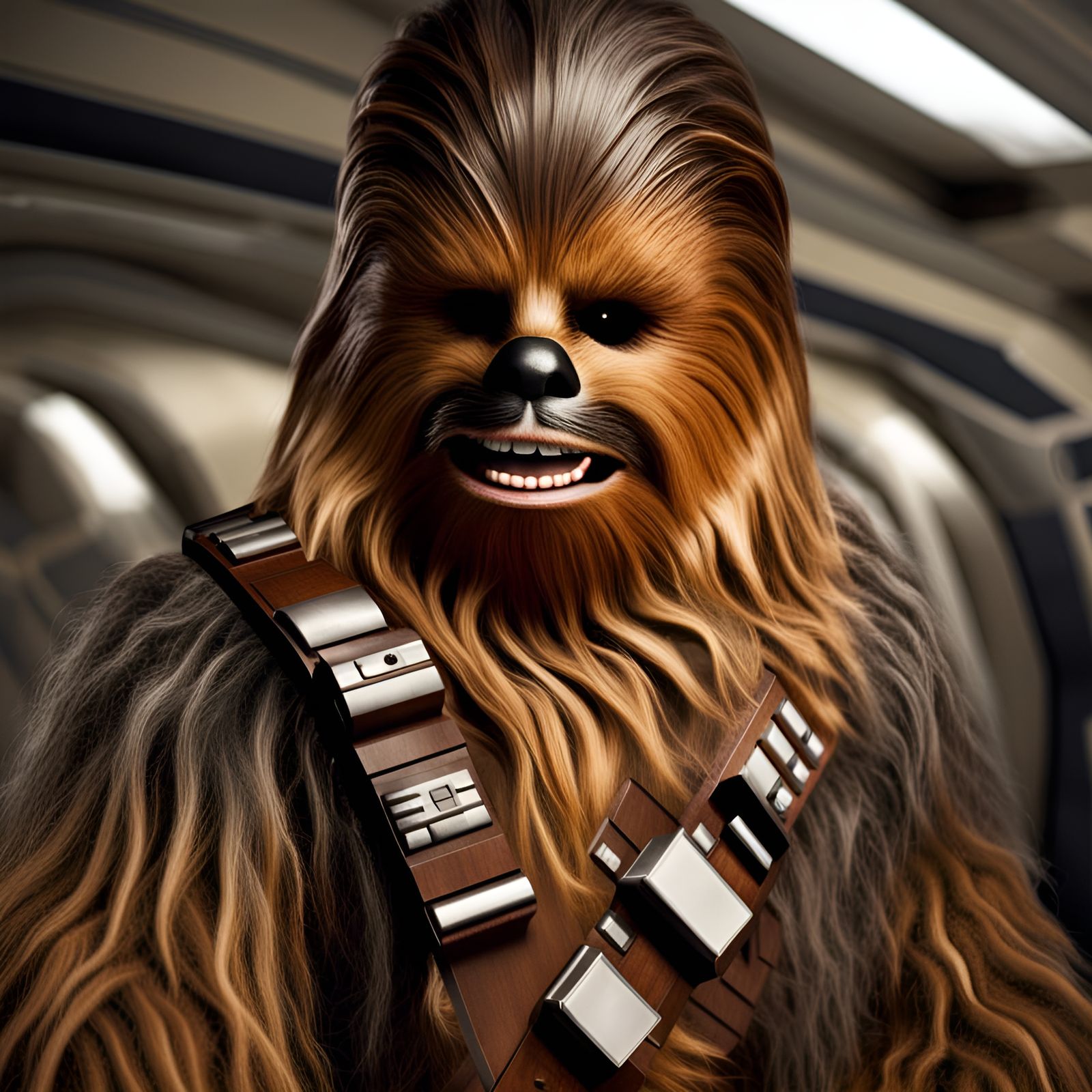 Chewbacca 02 - AI Generated Artwork - NightCafe Creator