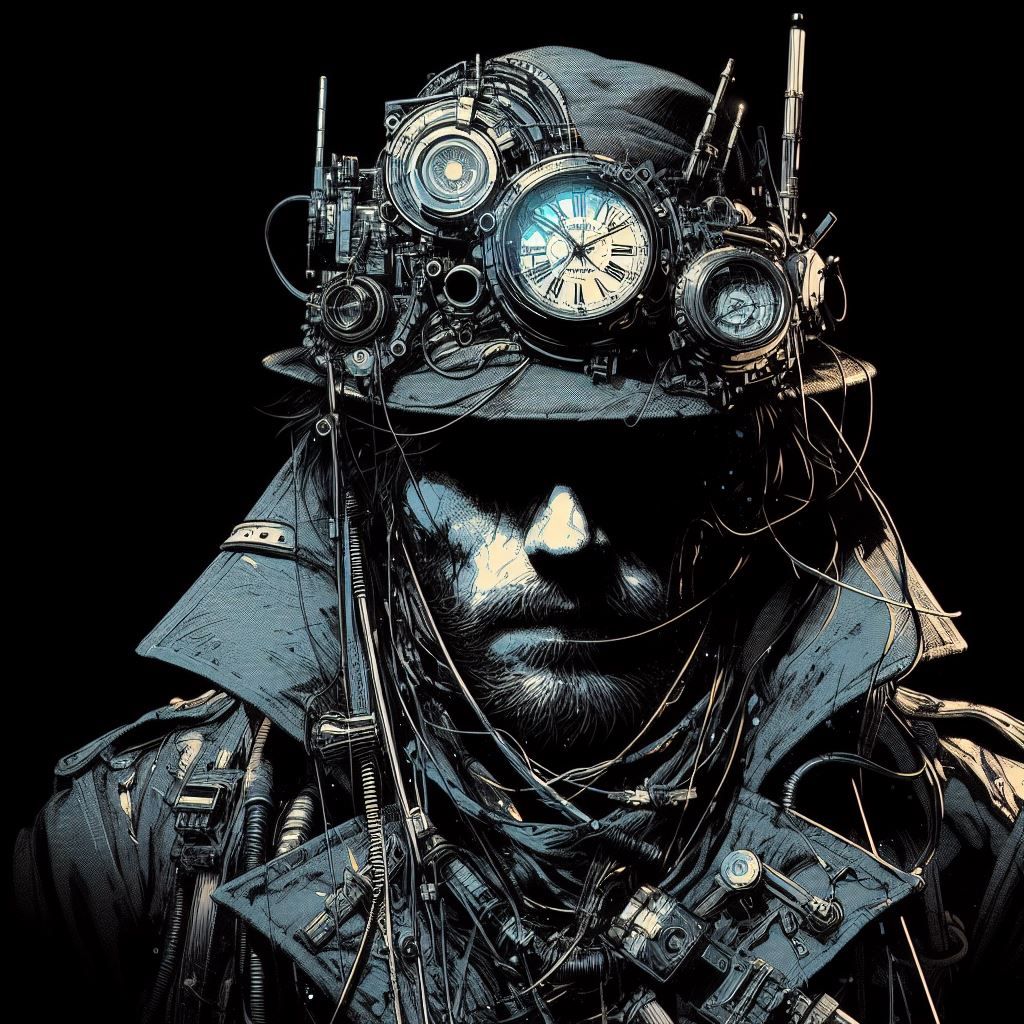 Portrait of a Time Traveller series