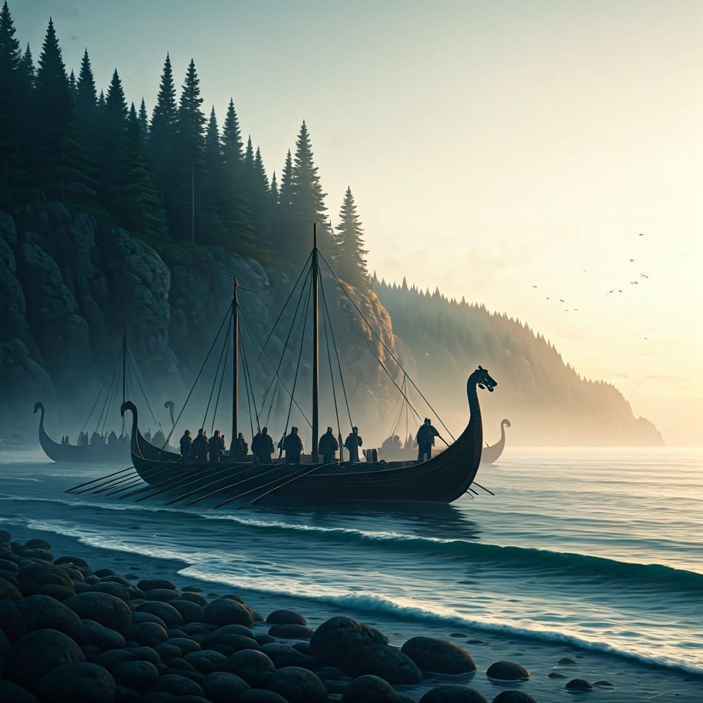 Through Mists They Came  by @dinsat