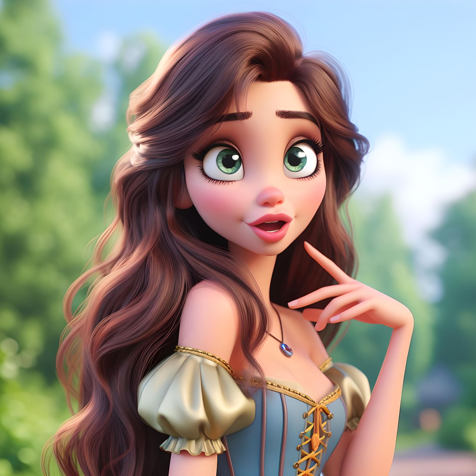 "Oh wow! You're a princess too?!"