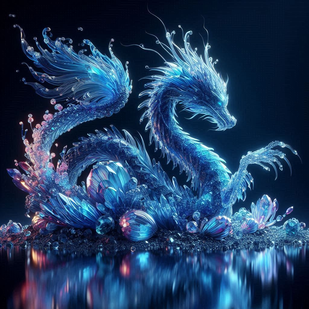Crystal dragon