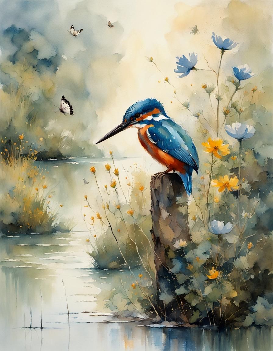 Kingfisher  by @Unreality One