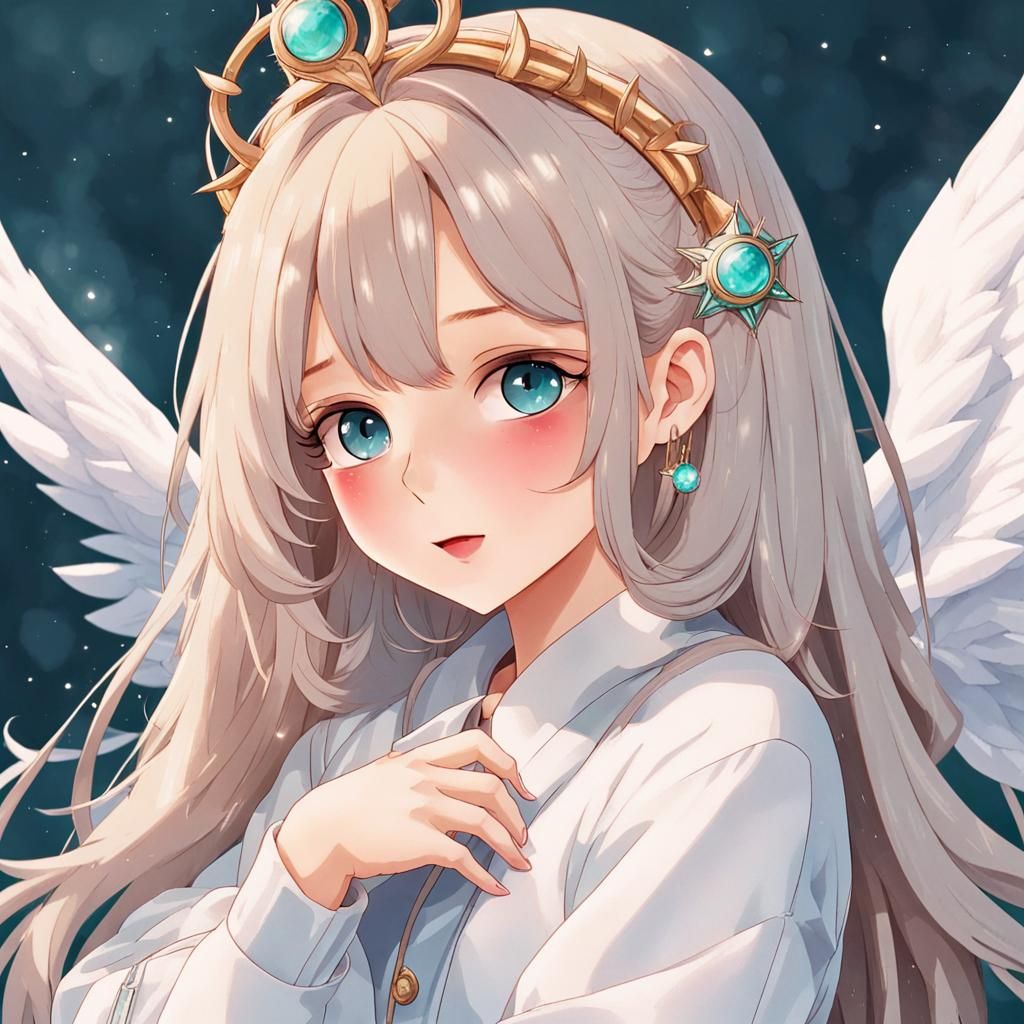 Simple Heart Symbol in Digital Art Style