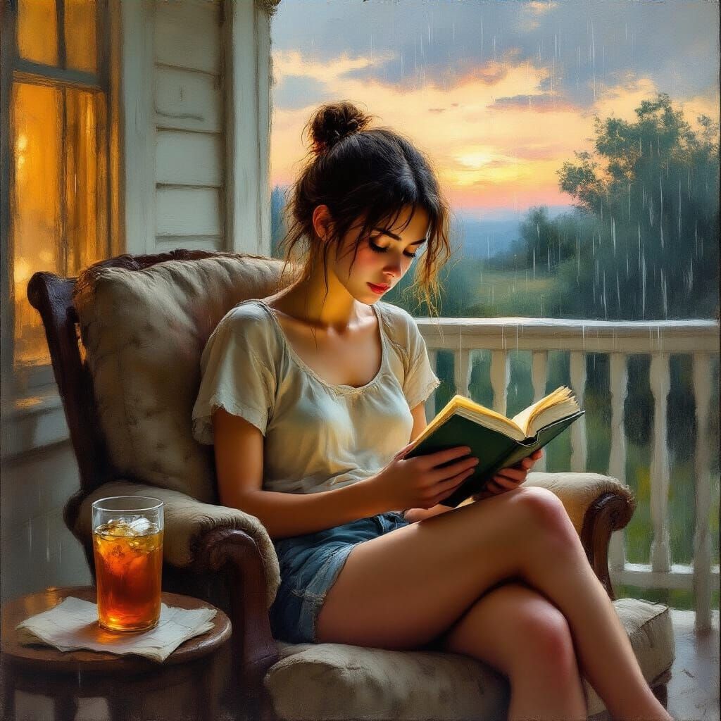 Summer rain  by @Arisiin