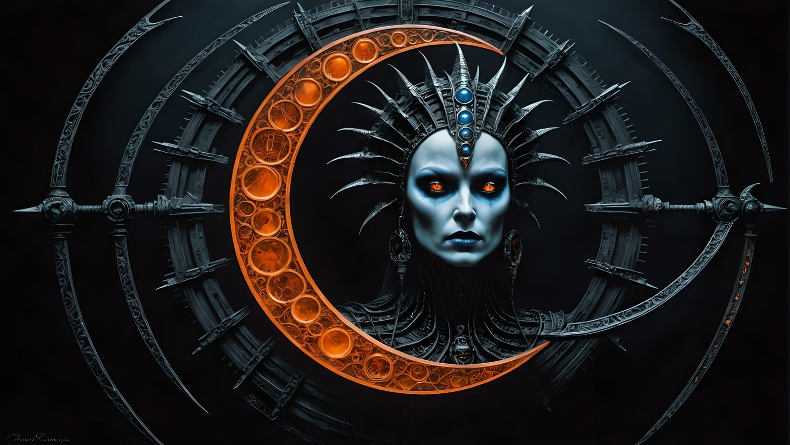 A dark queen...