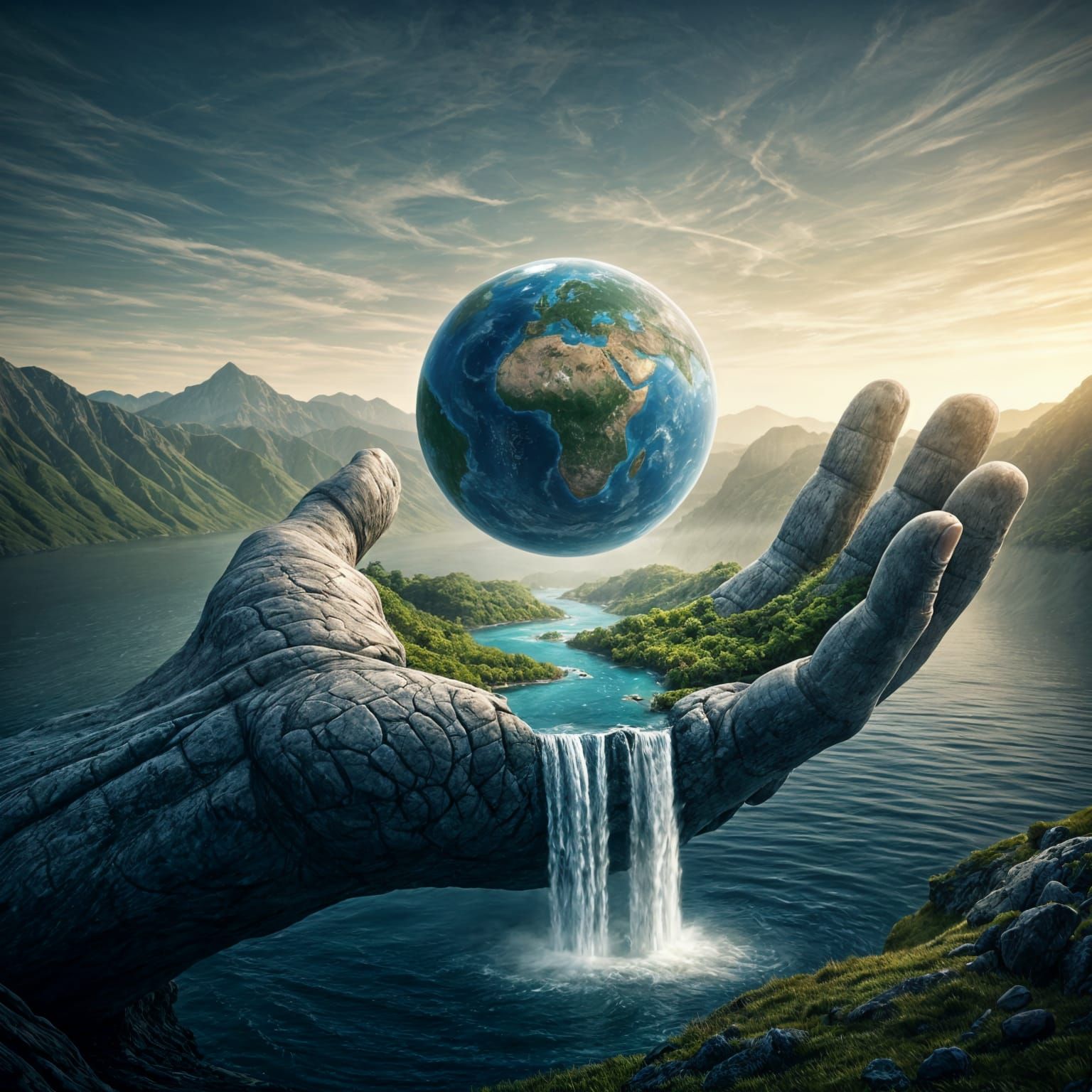 The Guardian of Earth   by @Cilia