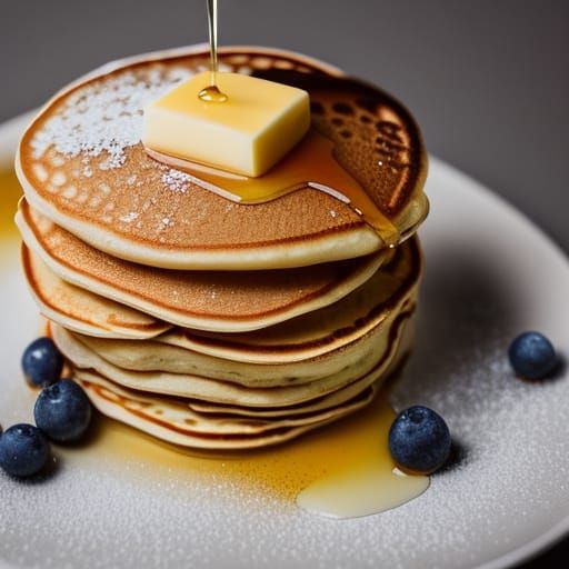 Pancakes  by @Peppy Pixi