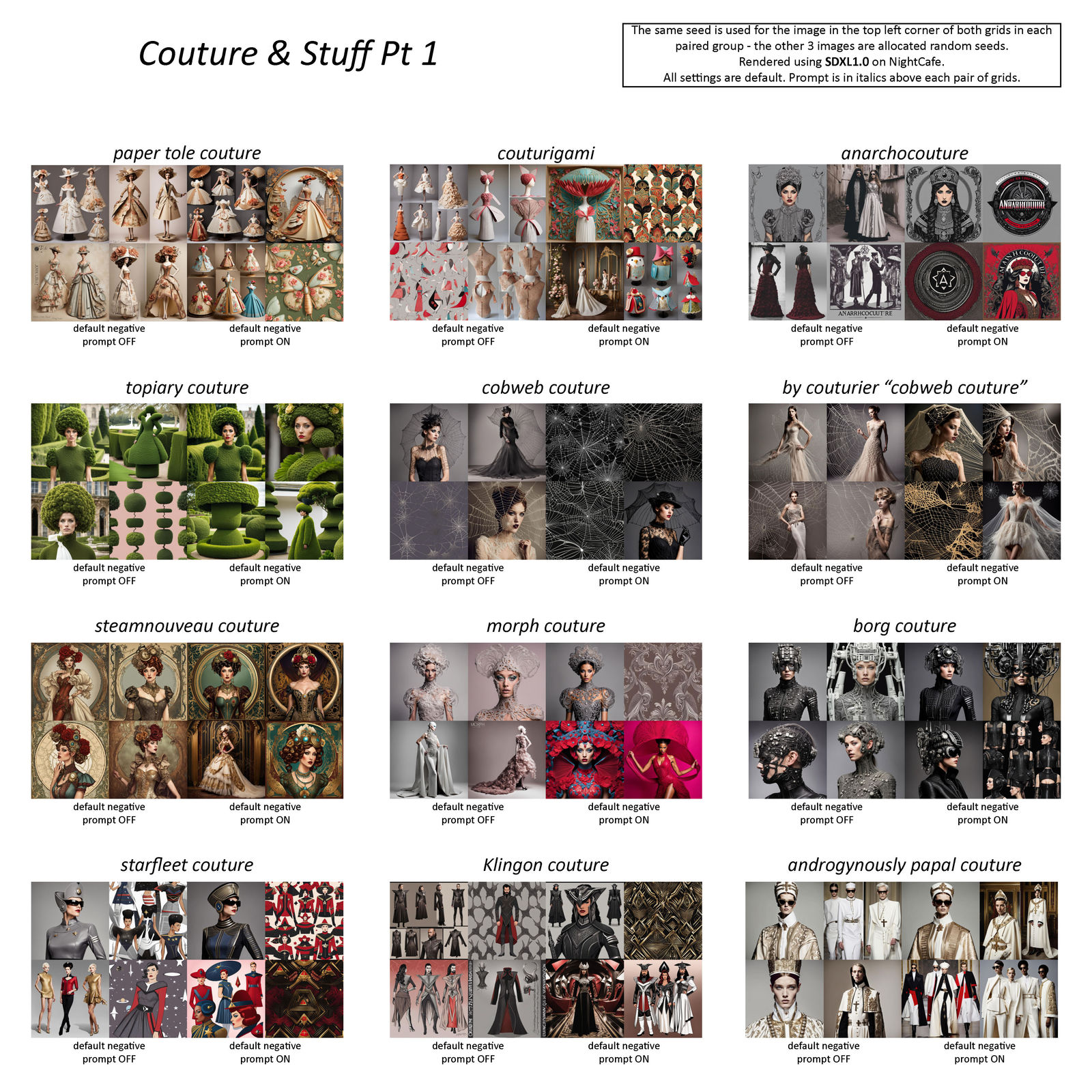 Couture & Stuff Pt 1