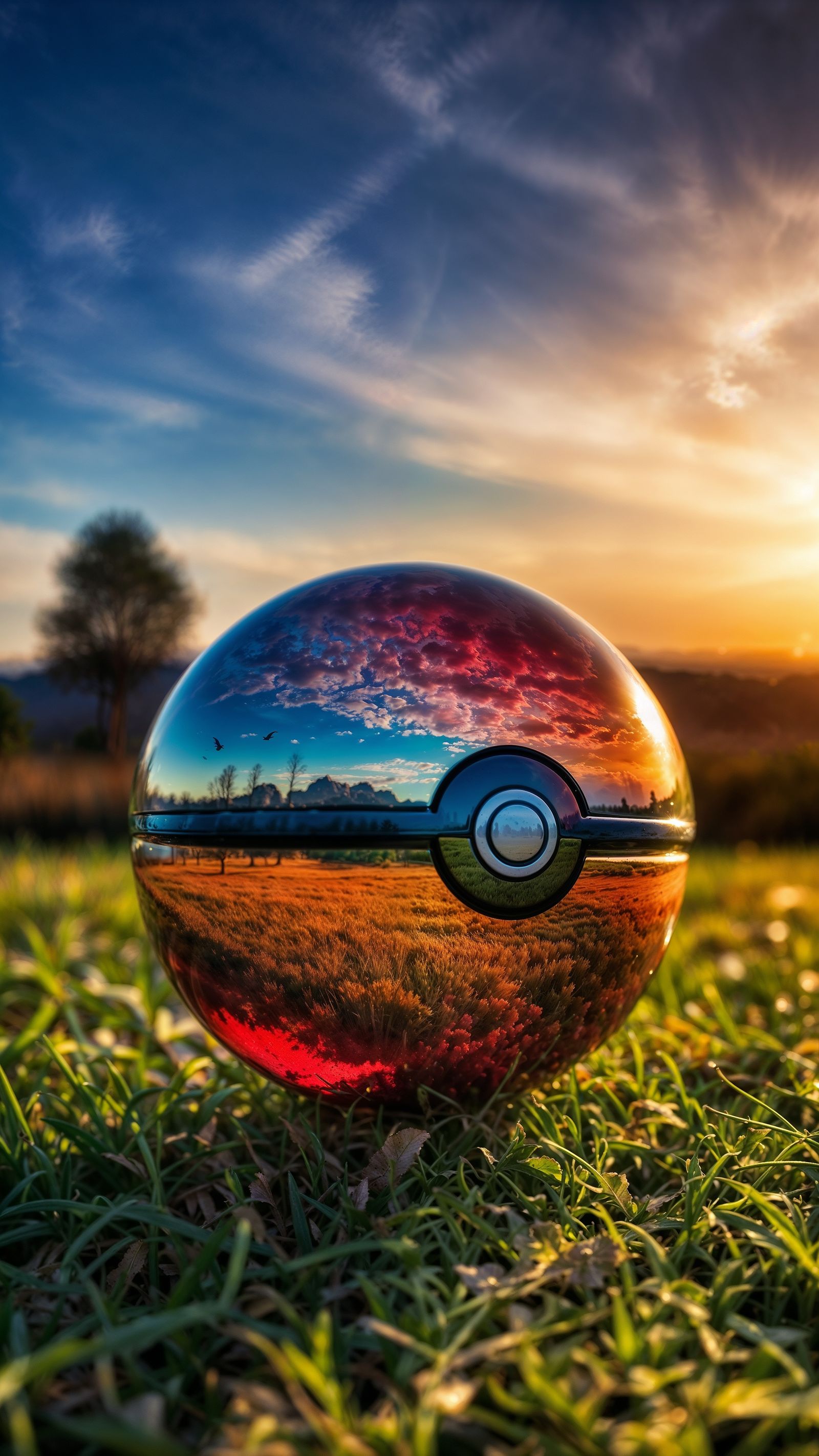 Pokeball Reflections