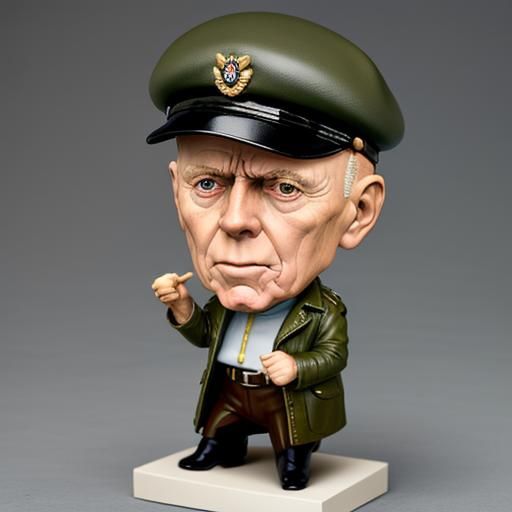 Victor Meldrew bobblehead - AI Generated Artwork - NightCafe Creator