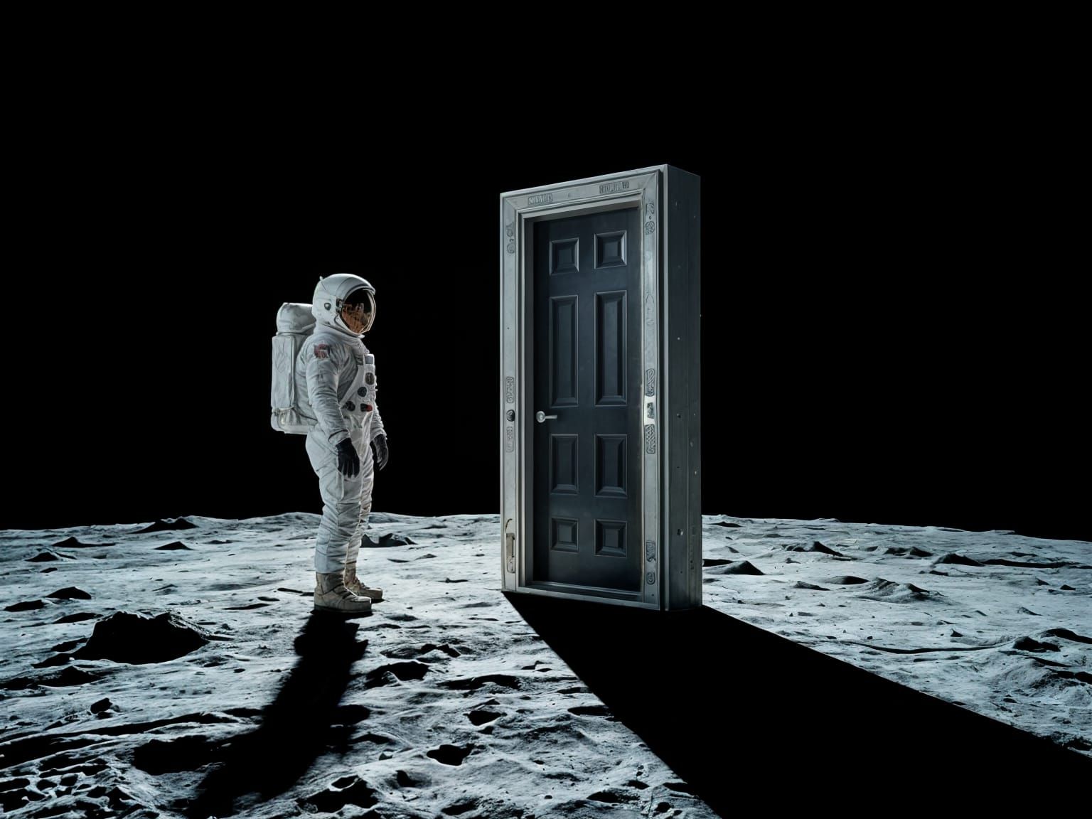 "One Small Step And A Frickin' Door"  by @Swervin Ervin