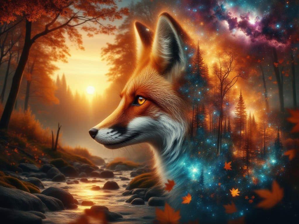 <lora:FiosDblexAnimals:1.0> Autumnal Red Fox