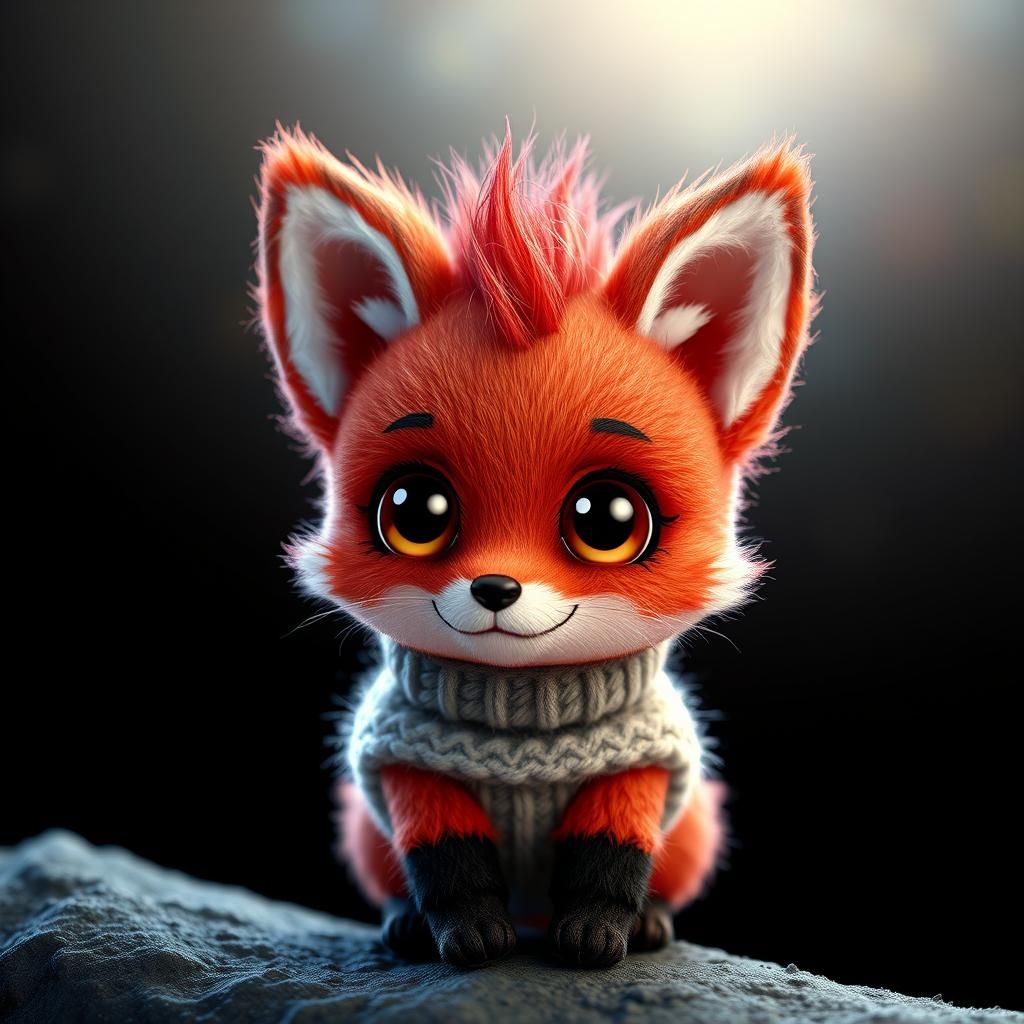 Fluffy Fox