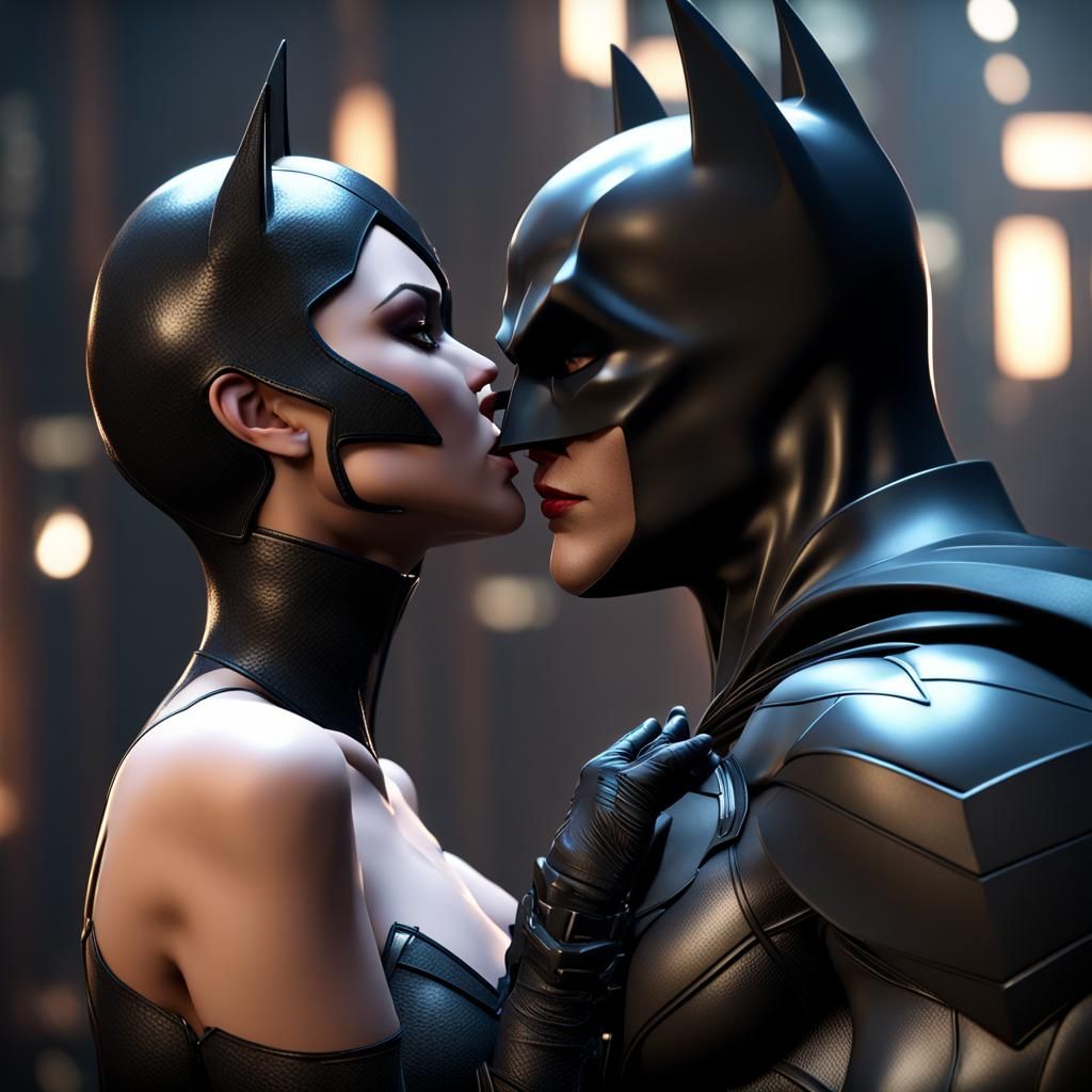 Catwomen and Batman in love