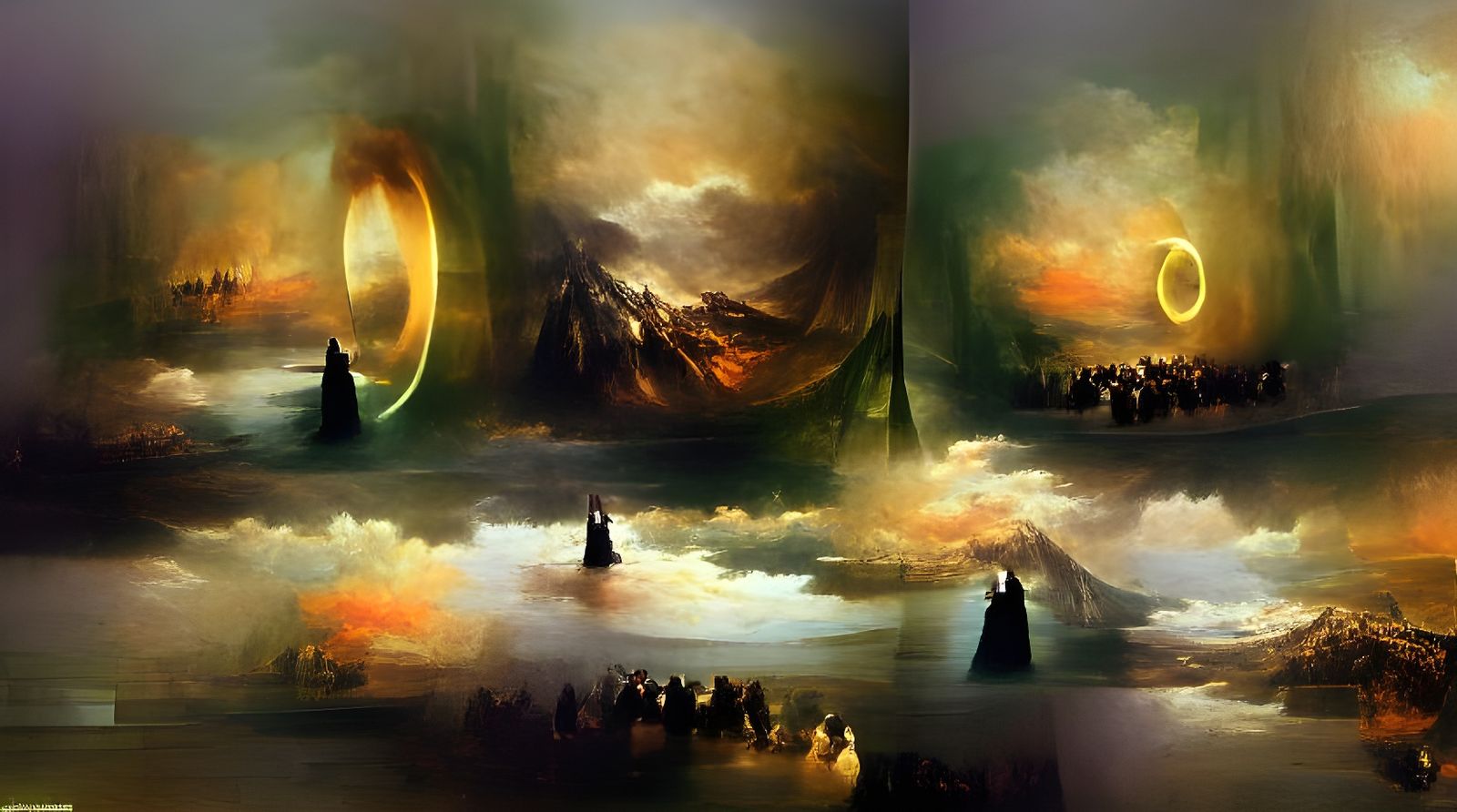 sauron creates the one ring  