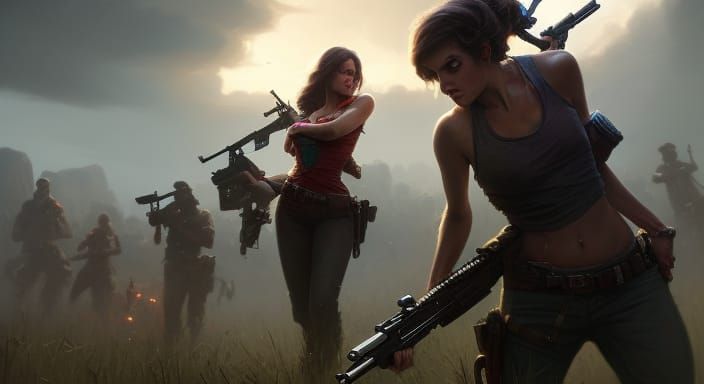 "Janie's Got A Gun" epic dark fantasy masterpiece by Greg Ru...