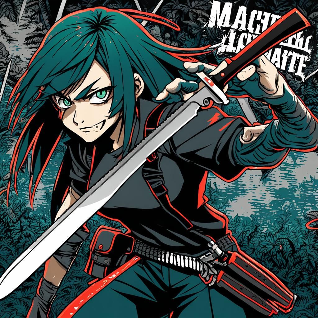 1 machete 1 girl