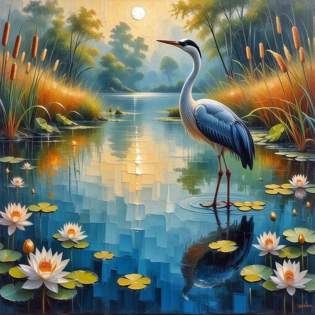 Tranquility as day fades