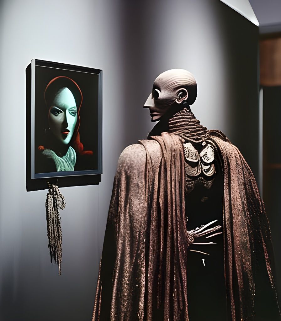 Surreal Stopmotion Ritual: A Hyperrealistic Cinema Still