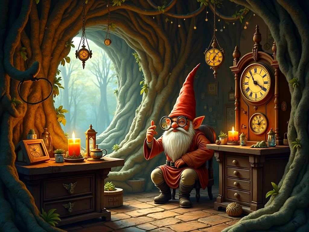 The Gnome Watchmaker's Workshop