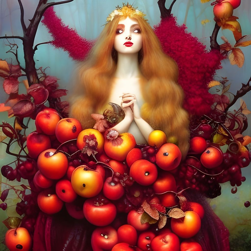 Apple Fairy - AI Generated Artwork - NightCafe Creator