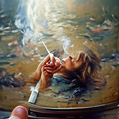 Light a cigarette and wish the world away