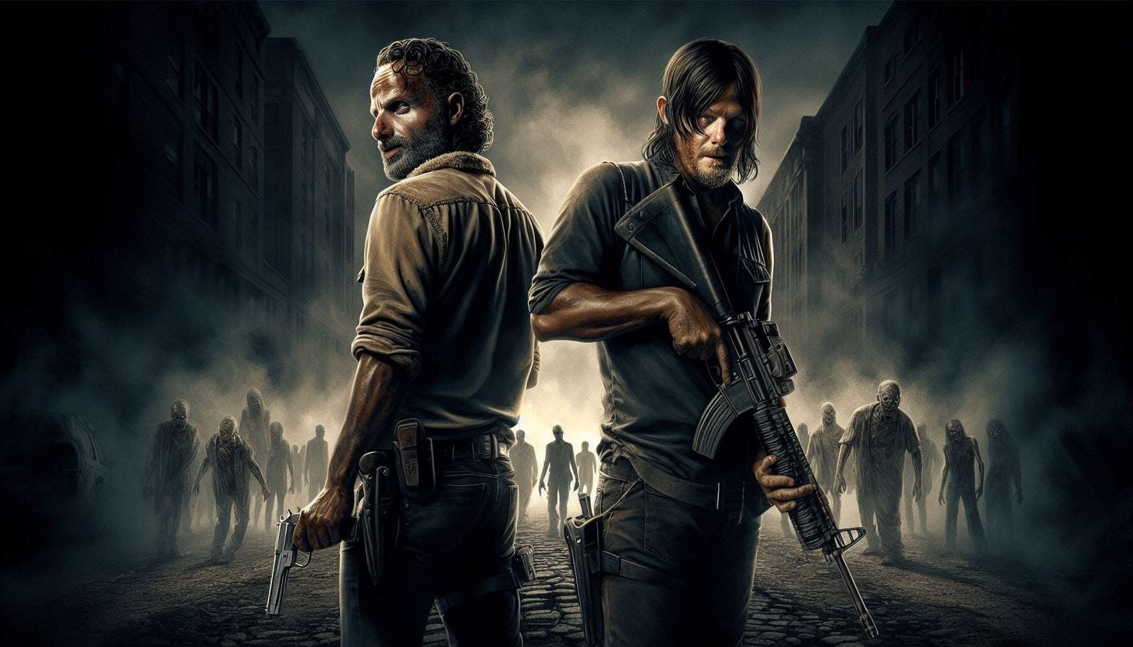 Rick and Daryl