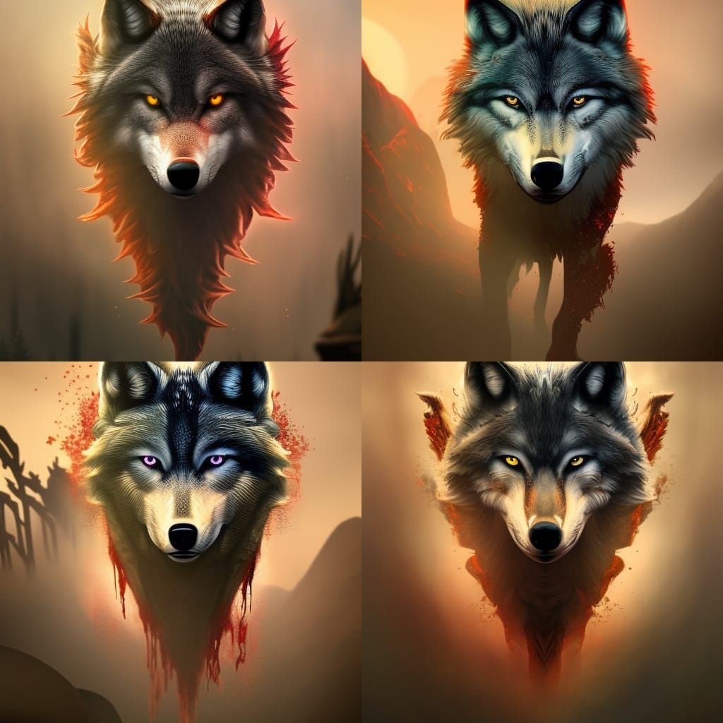 The wolf of death