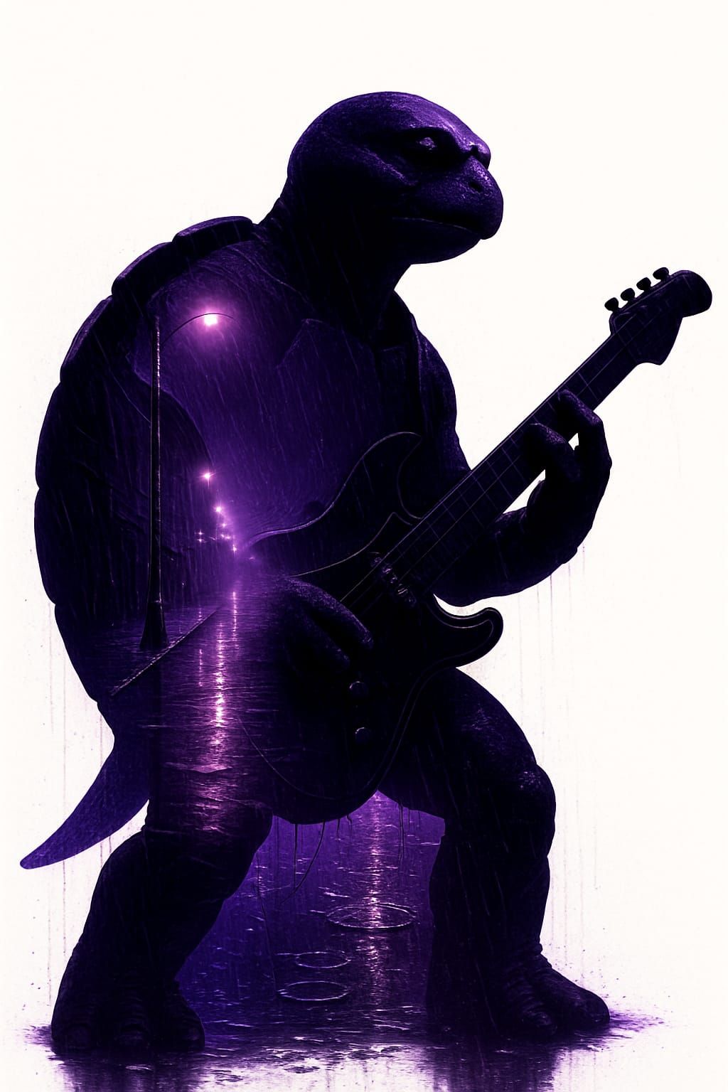 Turtle rain, tu-urtle raiiin! 🎸🎵