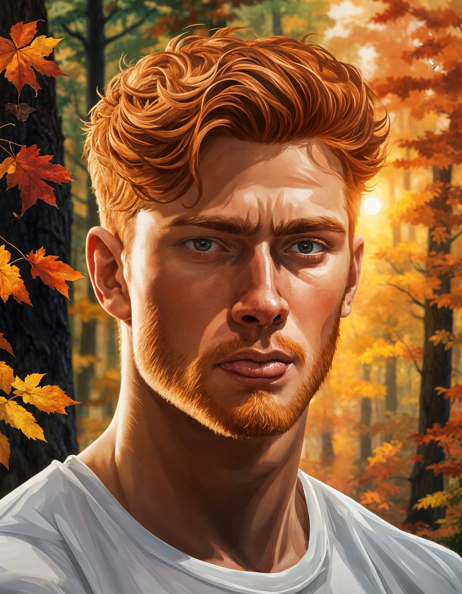 Orange is the colour of Autumn  by @Shevek