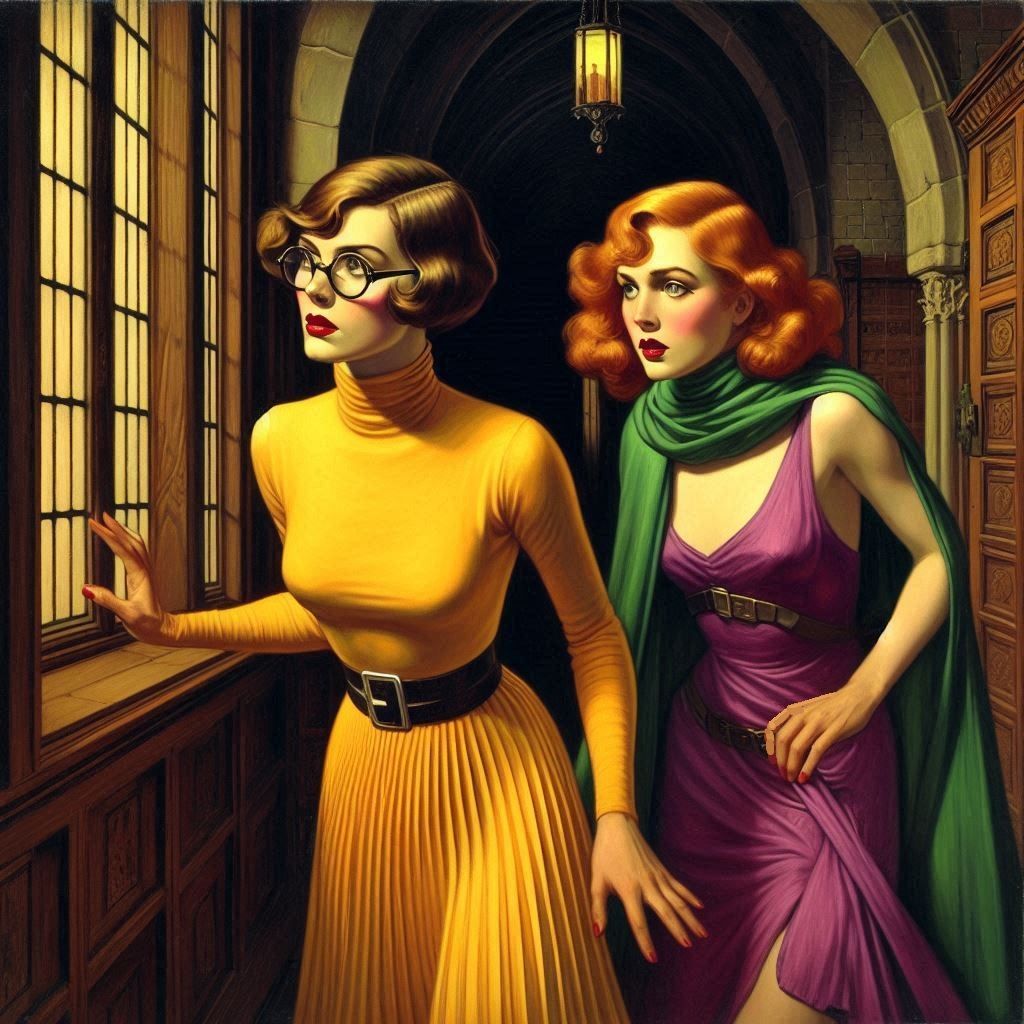 'The Spooky Old Castle' A Dinkley/Blake Mystery