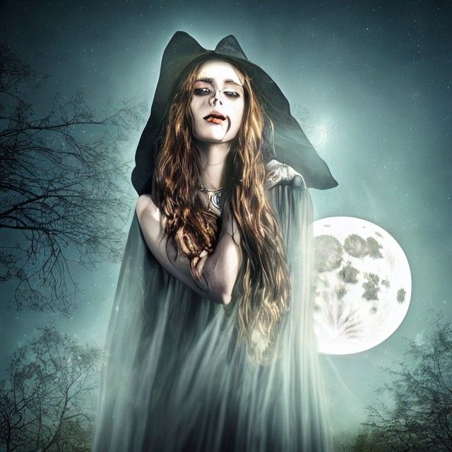 Witchy Woman III - AI Generated Artwork - NightCafe Creator