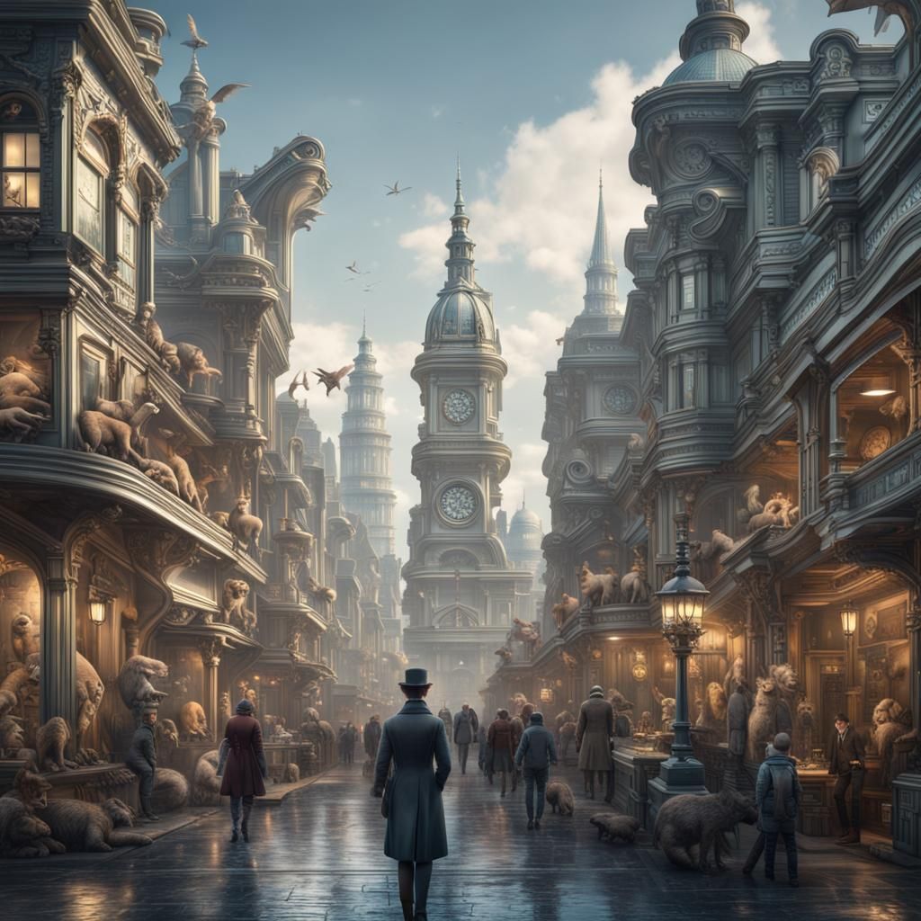 Daily challenge : Utopian Worlds try 2