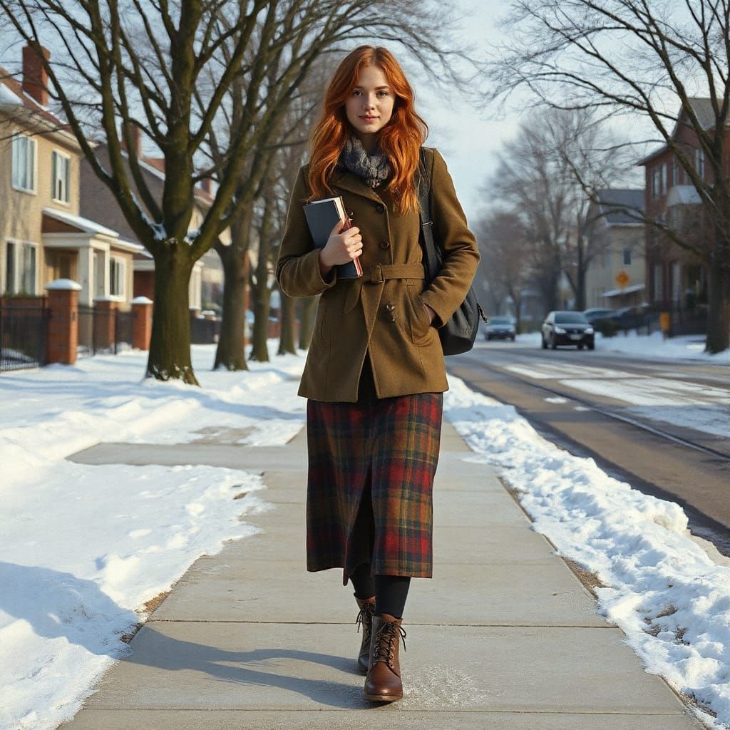 Walking to High School 9