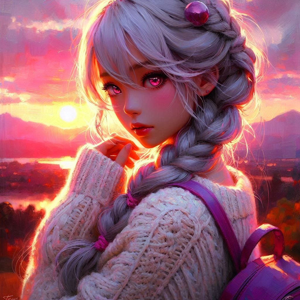 In This Crimson Dawn, My Heart Breaks as You Drift Away