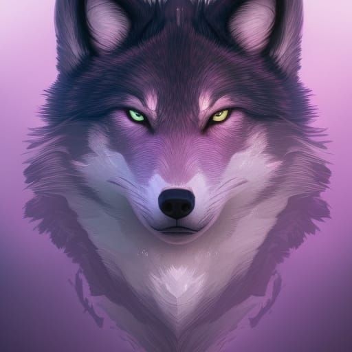 Purple Wolf HD wallpapers free download  Wallpaperbetter