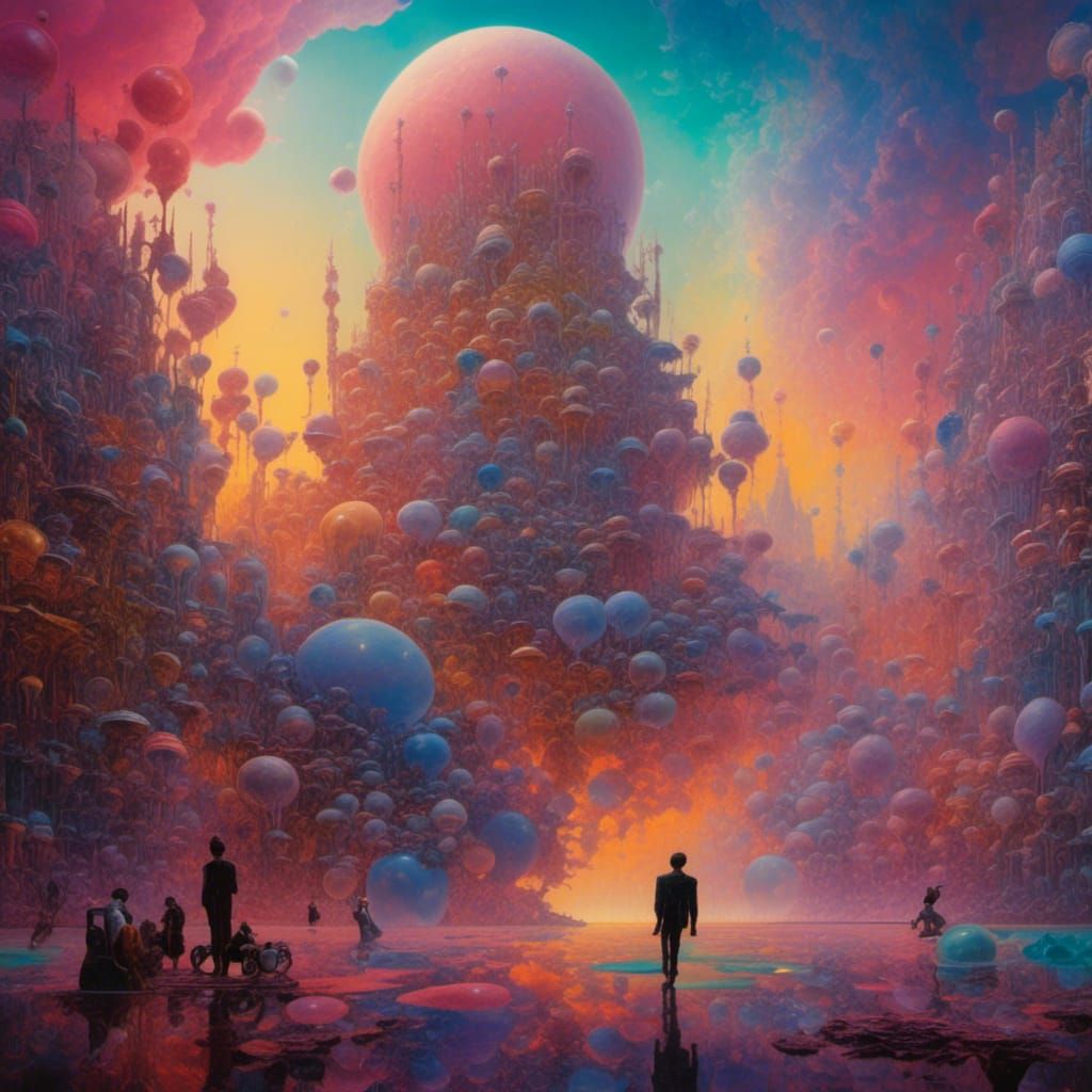 The forecast for the day is warm with a high chance of bubbles. 