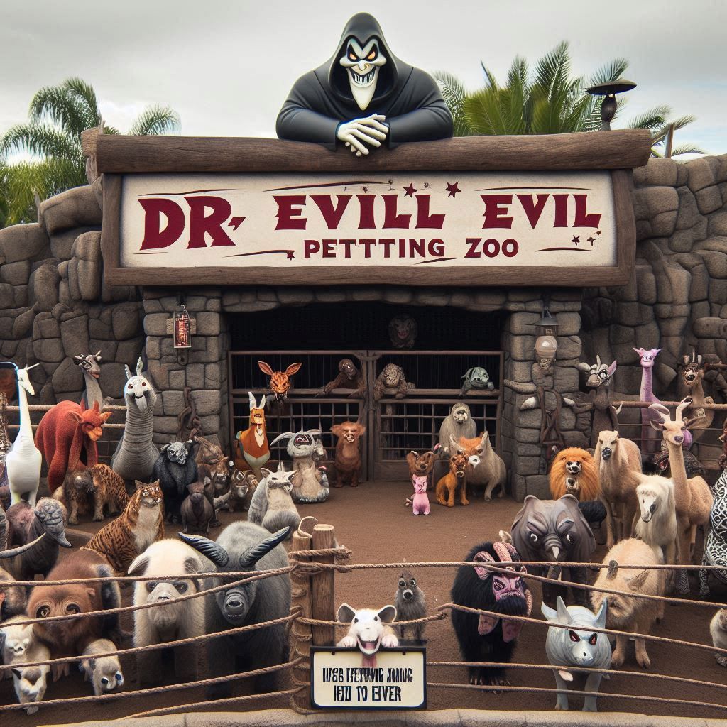 Dr Evil's Evil Petting Zoo
