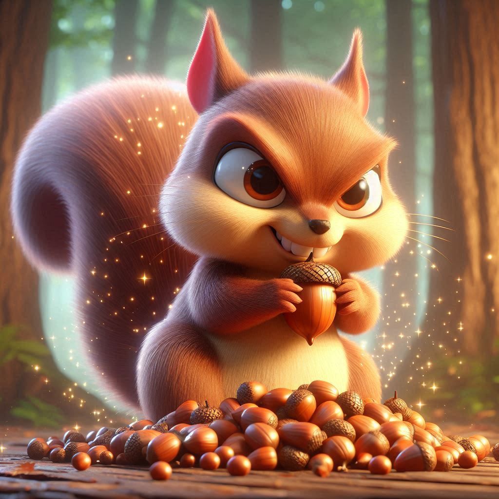 Mischievous Squirrel