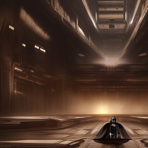 Darth Vader Epic cinematic brilliant stunning intricate meti...