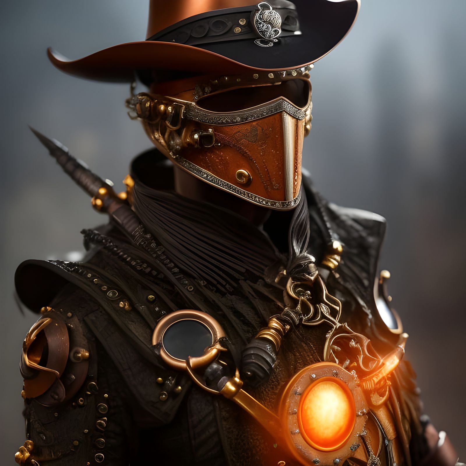 Steampunk Cowboy   by @Ninja_Sal