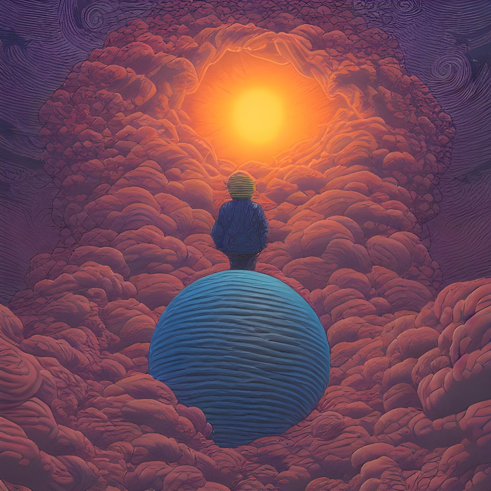 Foam Fantasy Art: Celestial Sculpture by Digital Artists