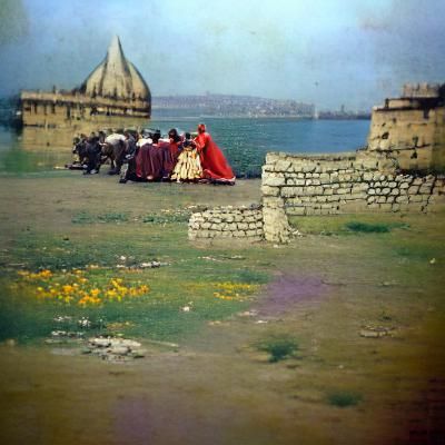 Azerbaijan, Baku; 1914; autochrome