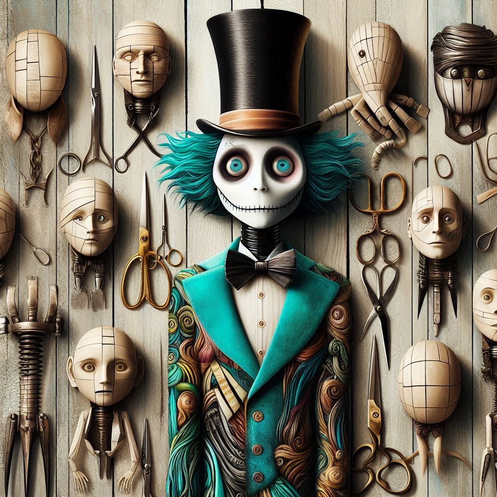 Brice was happy. He finally had his own hair salon.