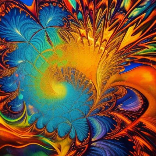 whimsical fractal art - AI Generated Artwork - NightCafe Creator