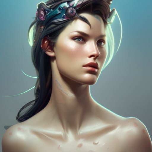 hammerhead princess - AI Generated Artwork - NightCafe Creator