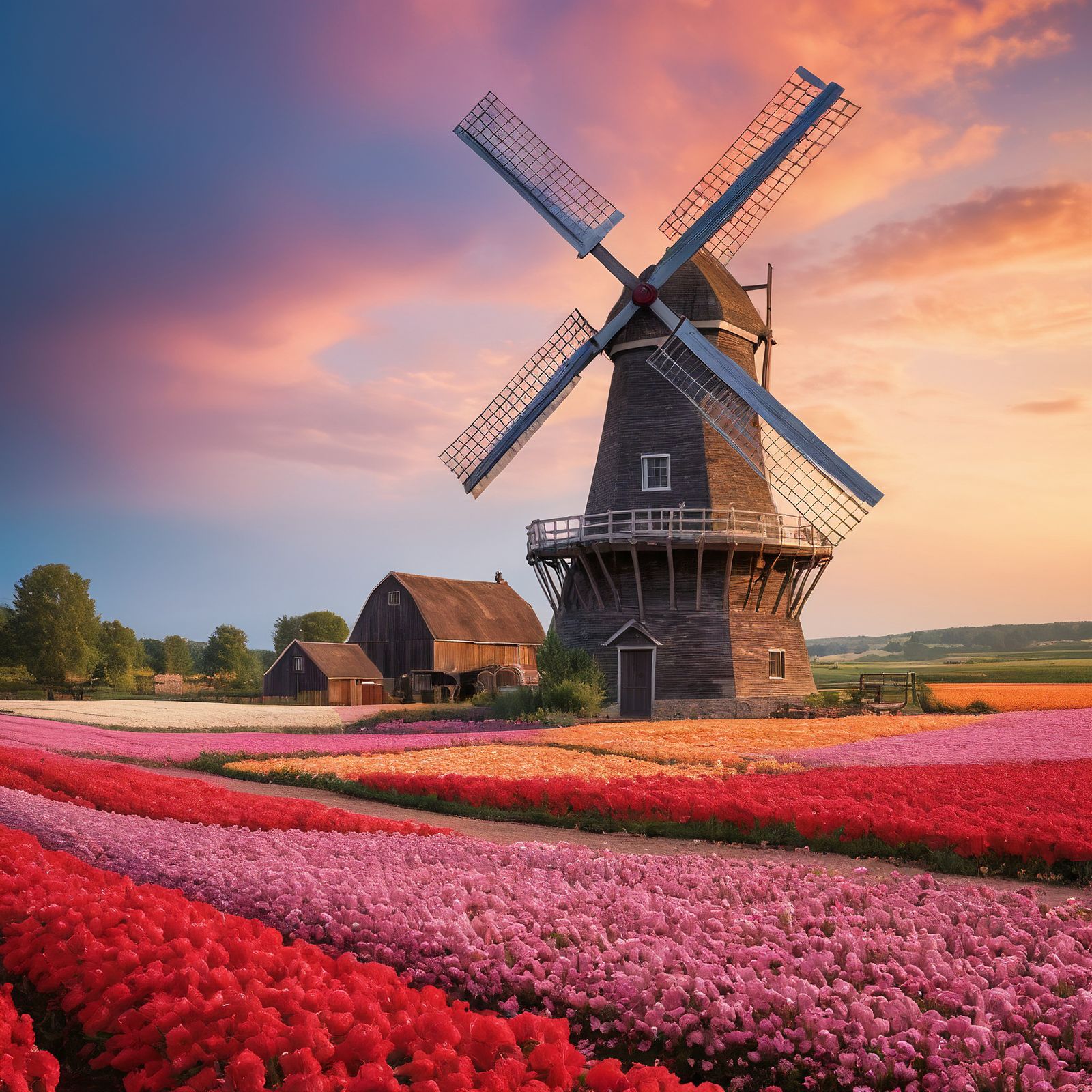 Windmill 4x Upscale Test