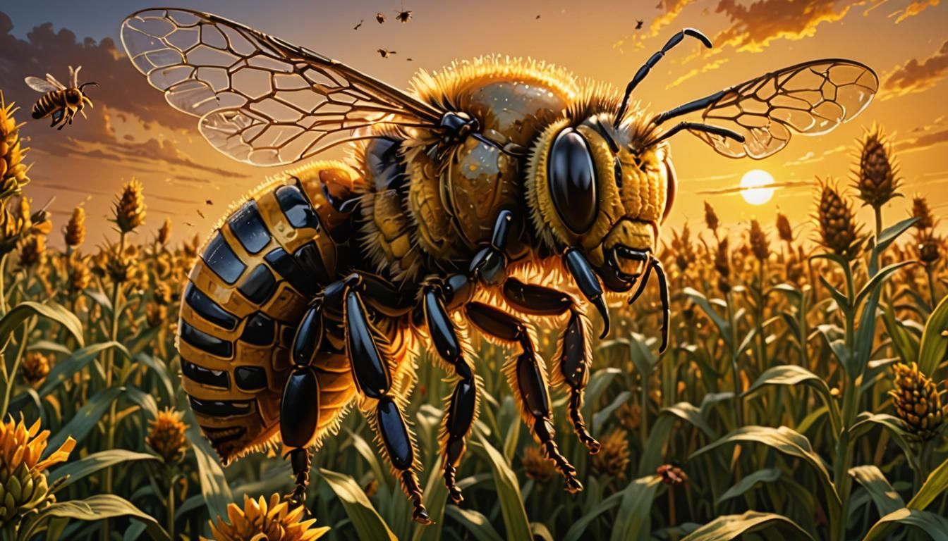 Giant Honeybee  by @Kiwi99