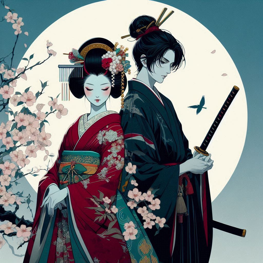 Geisha and Samurai