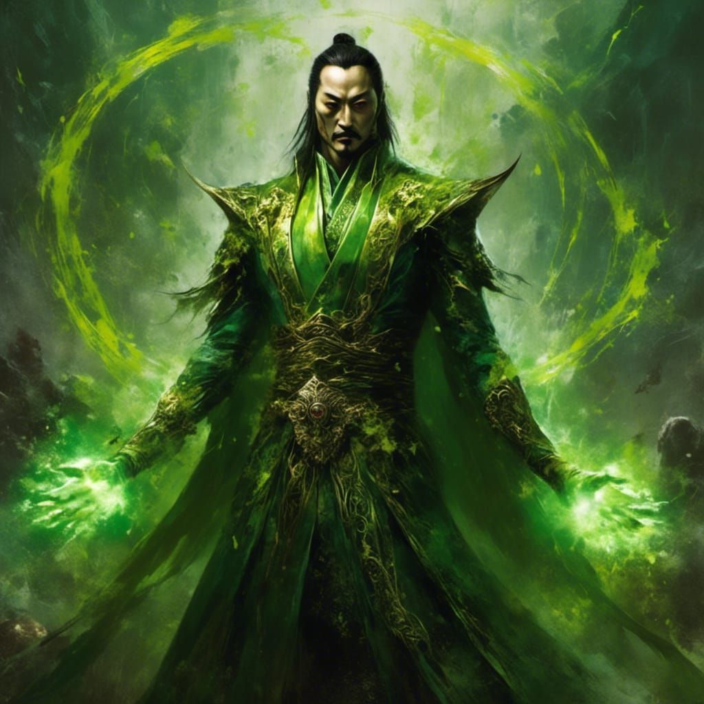 Shang Tsung Portrait Art - Mortal Kombat Art Gallery